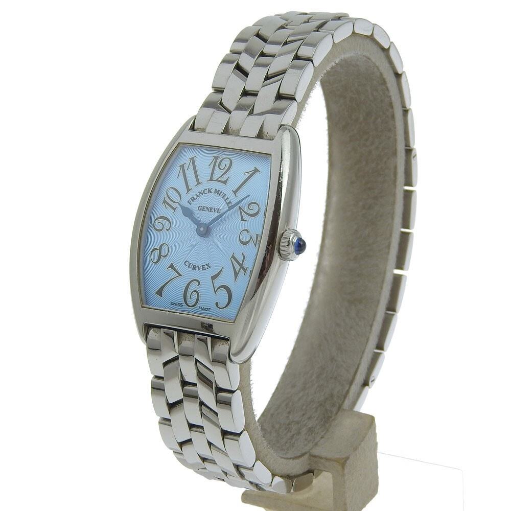 Franck Muller Cintree Curvex Quartz Stainless Steel Watch